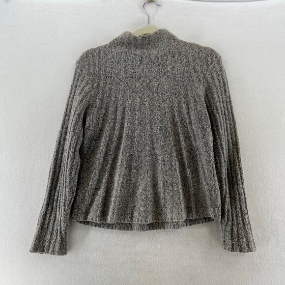Eileen Fisher Gray Merino Wool Sweater Size Small - Picture 5 of 6
